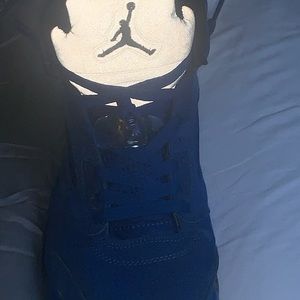 Suede blue Retro 5 Jordan